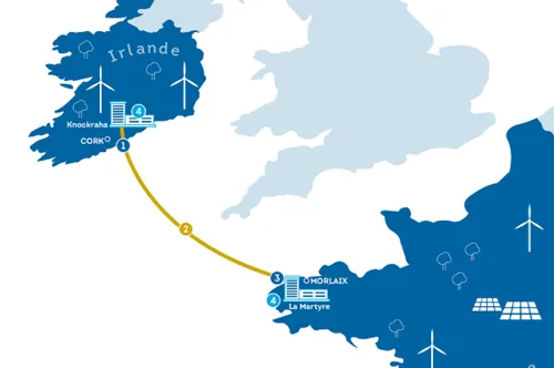 Pour éviter le black-out, la Bretagne se raccorde à l'Irlande grâce...
