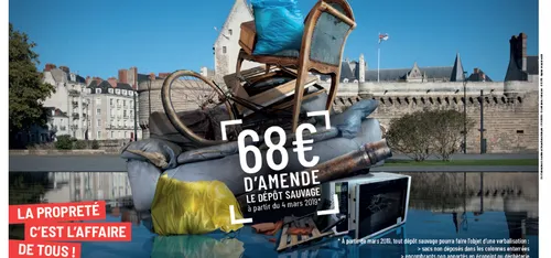 Dépôts sauvages : Nantes passe à l'offensive