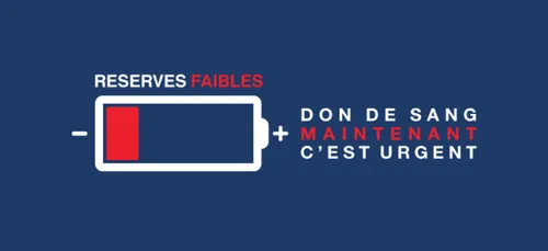 Donnez votre sang, ça urge !