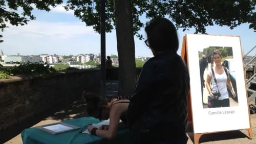 Hommage à l'angevine Camille Lepage