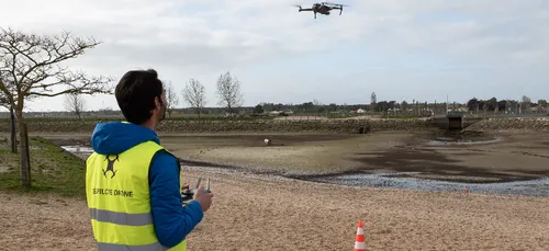 L’Aiguillon-sur-Mer s’est équipée d’un drone