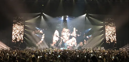 Patrick Bruel en interview en pleine tournee !