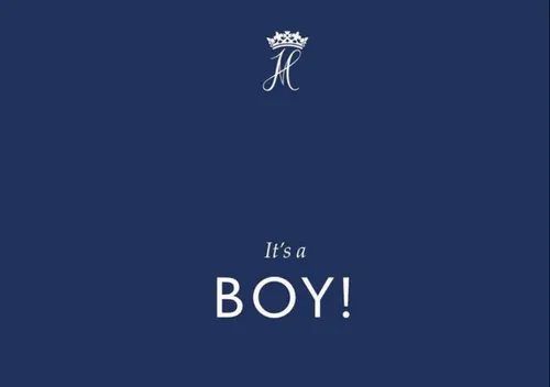 Le bébé princier est né !