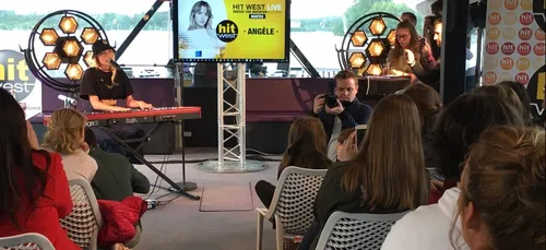 Angèle a ravi les auditeurs d'Hit West