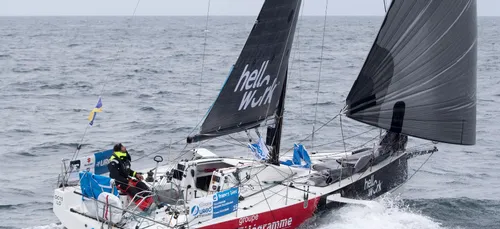 La Solitaire : une petite quarantaine de skippers en mer