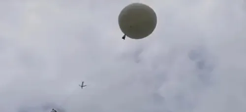Cherche ballon stratosphérique perdu
