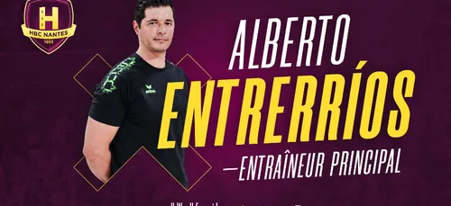 Alberto Entrerríos, entraîneur principal du H