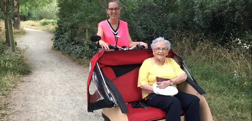 Le triporteur, une bouffée d’air à l’Ephad !