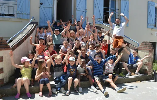 Les jolies colonies de vacances... à Préfailles !