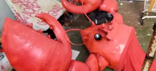 L'image du jour : en garde à vue pour un Homard ?