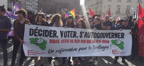 Timide mobilisation des pro-bretons à Nantes