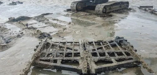 L'image du jour : Un morceau de la ligne Maginot retrouvé en...