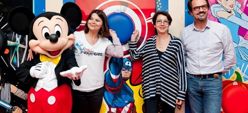 A Angers, les enfants hospitalisés font du sport avec Disney