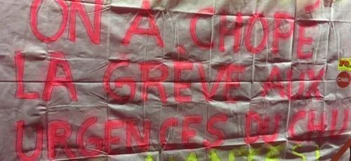 Les Urgences de nouveau dans la rue