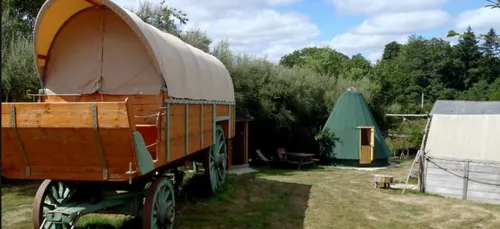 Carte Postale : Balades en roulotte dans le morbihan