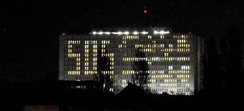 L'image du jour : Le SOS du personnel hospitalier de Caen