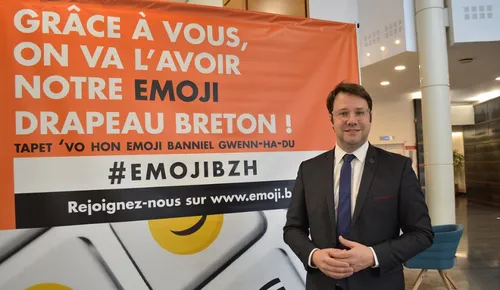 Et voilà, un emoji drapeau breton sur Twitter...