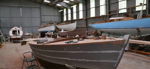 Carte Postale : Chantier naval du Guip à Brest