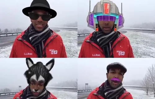 L'image du jour : un journaliste déclenche par erreur son ...