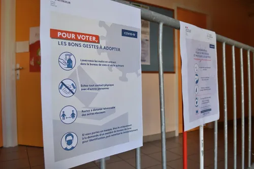 Coronavirus : les bureaux de vote s'adaptent