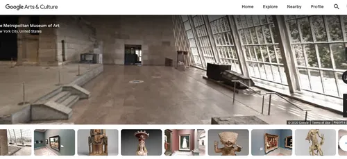 Confinement : visiter des musées ... virtuellement