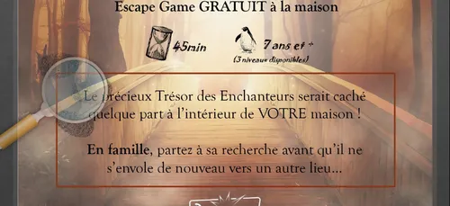 Organisez un Escape-Game chez vous (c’est gratuit) !