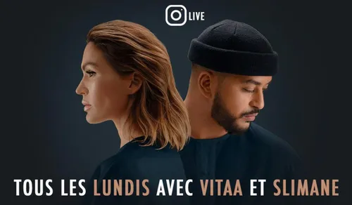 Vitaa et Slimane invitent leurs fans à se filmer