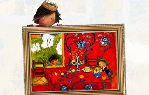 Quand les enfants imitent les grands peintres...