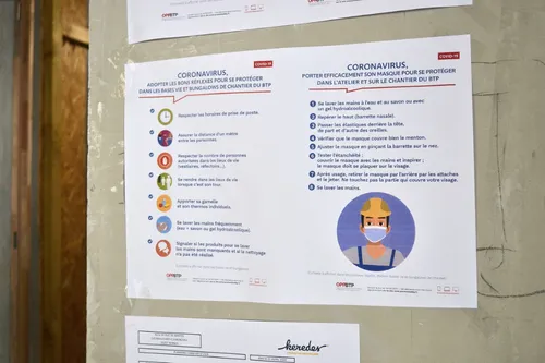 Les chantiers reprennent malgré le Coronavirus