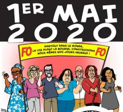 Un 1er mai sans défilé, mais au balcon avec des revendications !