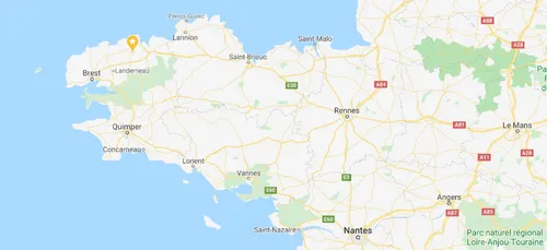 A Brest, plus de la moitié du cercle est dans l’eau !