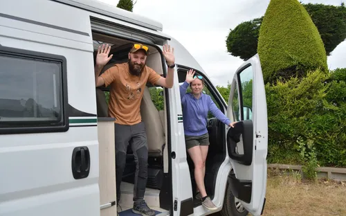 Les premiers clients dans les campings de l'Ouest