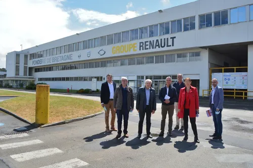 Les élus mobilisés pour la Fonderie de Bretagne