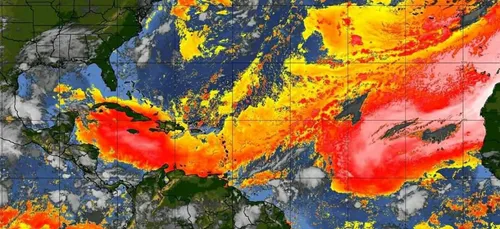 Des poussières nocives pour la santé sur les Antilles