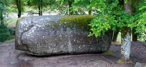 Carte Postale : la Roche tremblante de Huelgoat