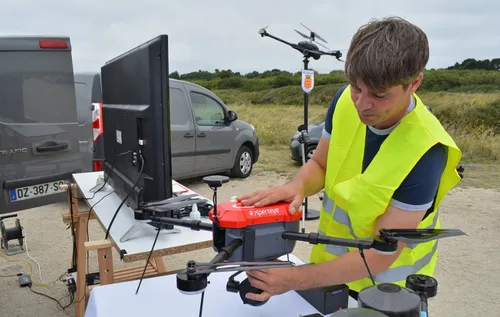 Les drones : les nouvelles armes des policiers du Morbihan !