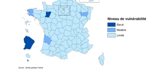 Le Finistère rejoint la Mayenne parmi les départements vulnérables