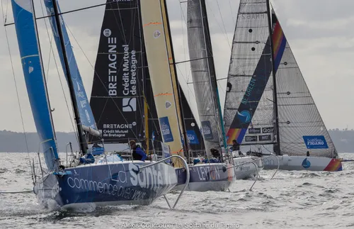 Solitaire du Figaro : Xavier Macaire en route vers Dunkerque
