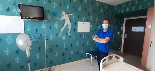 Des chambres artistiques au CHU de Nantes pour apaiser les douleurs...
