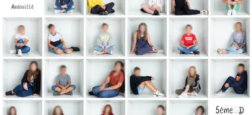 Photo de classe version COVID