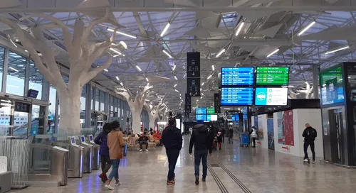 La gare de Nantes (enfin) parée de sa mezzanine !