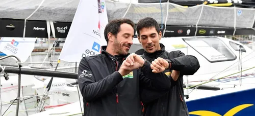 Louis Burton, actuellement sur le podium du Vendée Globe