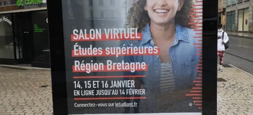 Une campagne de pub pour le salon de l’étudiant en Bretagne ......