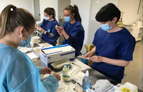 Le vaccinodrome de Nantes est ouvert à la Beaujoire