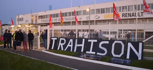 Fonderie de Caudan : la direction retenue par les ouvriers a pu...