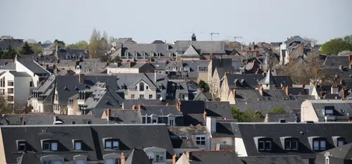 Le centre d'Angers inond&eacute; 