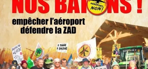 NDDL : grand rassemblement demain des anti-a&eacute;roports