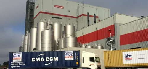 Carhaix : l'usine Synutra inaugur&eacute;e en grande pompe
