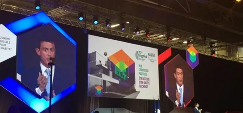 Manuel Valls hier au congr&egrave;s des HLM &agrave; Nantes