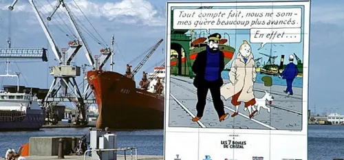 Les 7 boules de cristal, et le port de Saint-Nazaire